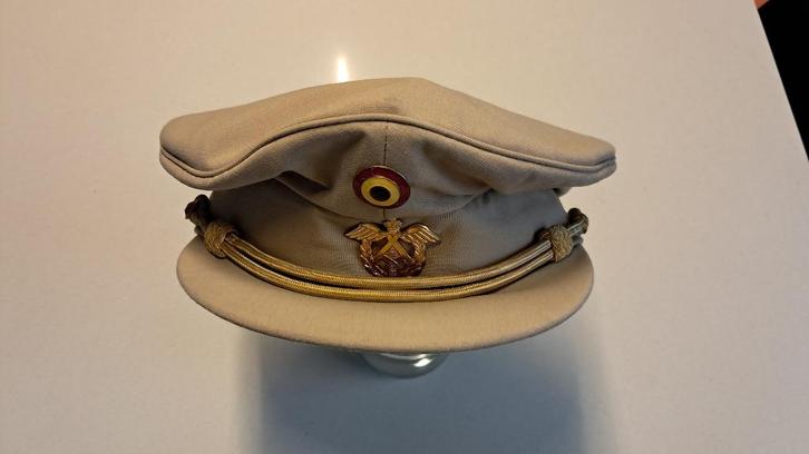 BELGIQUE - ABL - KEPI ETE OFFICIER ADMINISTRATION - 1967, Collections, Objets militaires | Général, Armée de terre, Enlèvement ou Envoi