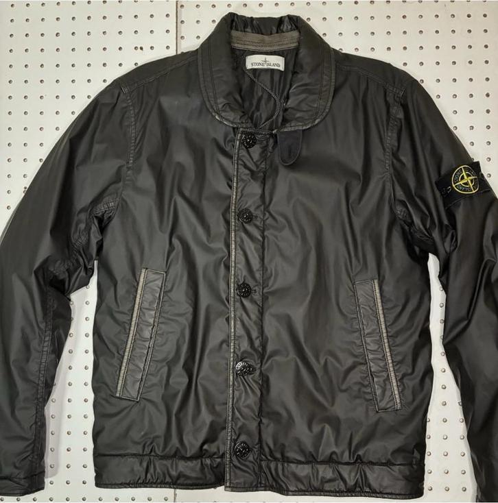 Veste de cerf-volant Stone Island noire 2015 - L-, Vêtements | Hommes, Pulls & Vestes, Comme neuf, Taille 52/54 (L), Noir, Enlèvement ou Envoi