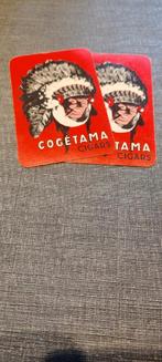 2 anciennes cartes à jouer Cogétama (cigares), Comme neuf, Carte(s) à jouer, Enlèvement ou Envoi