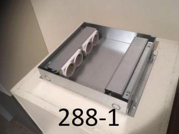 288. Vloercontactdoos Vloerdoos Servicebox aansluitzuil beschikbaar voor biedingen