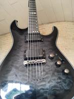 Schecter Hellraiser Hybrid C-1 Trans Black Burst, Enlèvement, Comme neuf, Solid body, Autres marques