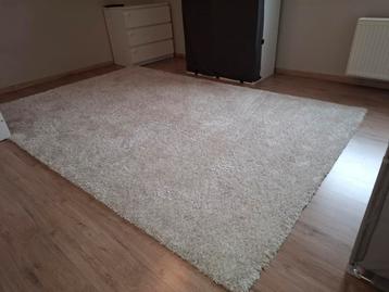 Tapis blanc moderne, Enlèvement, Comme neuf, Blanc