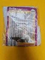 Gordijn : Voille  / bella café curtain ( nieuw ), Huis en Inrichting, Stoffering | Gordijnen en Lamellen, Ophalen of Verzenden