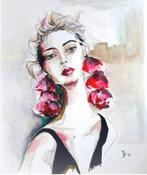 Schilderij Tinika ten voordele van Kom op tegen Kanker, Antiek en Kunst, Kunst | Schilderijen | Modern, Ophalen