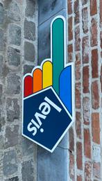 Lévis Plexi bord., Verzamelen, Merken en Reclamevoorwerpen, Ophalen, Zo goed als nieuw, Reclamebord