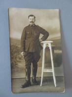 oude foto postkaart Militair vu a la censure stempel, Verzenden, Overige soorten, Foto of Poster