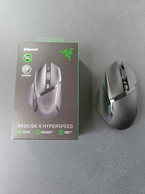 Gaming muis Razer Basilisk X Hyperspeed draadloos., Computers en Software, Muizen, Zo goed als nieuw, Muis, Rechtshandig, Draadloos