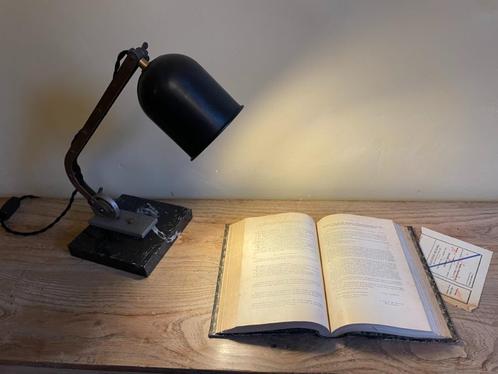 Bureaulamp Lampje Tafellamp Frans vintage jaren 40, Antiquités & Art, Antiquités | Éclairage, Enlèvement ou Envoi
