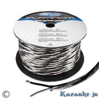 Signat Platinum 2 x 4 mm2 CCA luidsprekerkabel, TV, Hi-fi & Vidéo, Câbles audio & Câbles de télévision, Neuf, Câble de haut-parleur