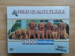 panorama puzzel van hondjes, Enlèvement ou Envoi, 500 à 1500 pièces, Neuf, Puzzle