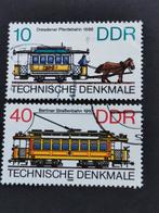DDR 1986 - antieke trams, Ophalen of Verzenden, DDR, Gestempeld