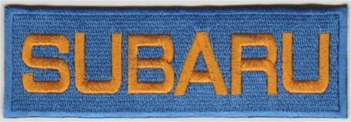 Subaru stoffen opstrijk patch embleem #2, Verzamelen, Automerken, Motoren en Formule 1, Nieuw, Verzenden
