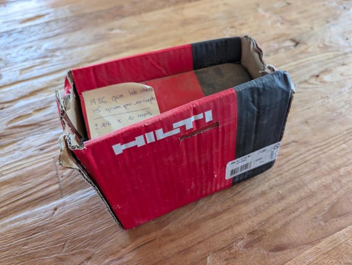 X-C G3 MX BETONNAGELS Hilti GX3 Gasschiethamer schiethamer, Doe-het-zelf en Bouw, IJzerwaren en Bevestigingsmiddelen, Nieuw, Overige typen