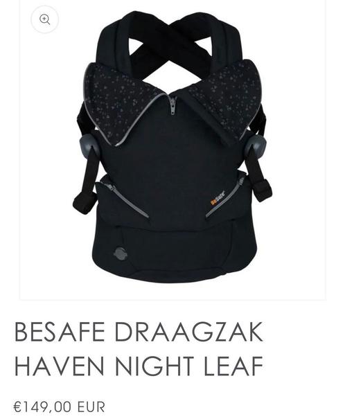 BeSafe Draagzak Haven Night Leaf, Kinderen en Baby's, Babydragers en Draagdoeken, Draagzak, Ophalen