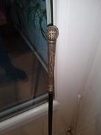 Zilveren wandelstok...