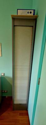 Meuble gris de bureau à volet, Maison & Meubles, Armoires | Autre, Enlèvement, Utilisé