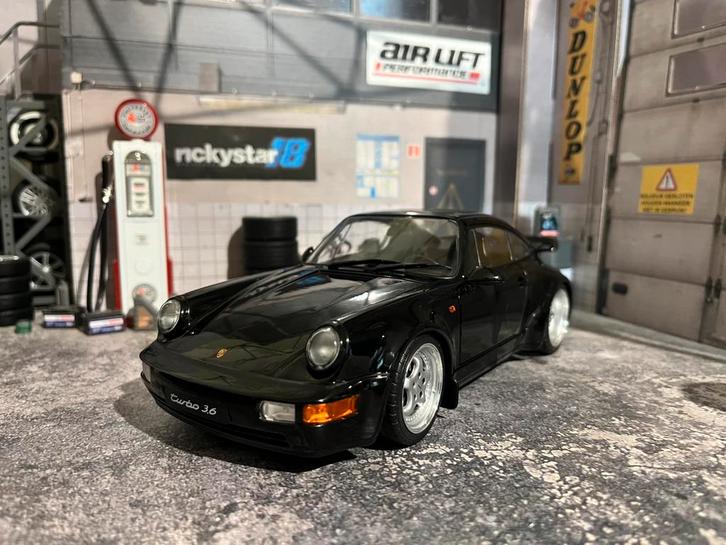 1:18 Porsche 911 (964) Turbo - nieuw in de doos, Hobby en Vrije tijd, Modelauto's | 1:18, Zo goed als nieuw, Auto, Solido, Ophalen of Verzenden