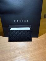 Gucci microguccissima card holder, Zwart, Nieuw, Leder, Ophalen