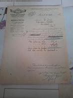 factuur van 22 augustus 1927, zie beschrijving, Ophalen of Verzenden