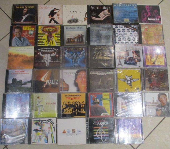 46 Cd's met allerlei Wereldmuziek, Cd's en Dvd's, Cd's | Wereldmuziek, Zo goed als nieuw, Ophalen of Verzenden