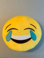 Kussen in de vorm van lachende emoji, Enlèvement ou Envoi, Neuf, Jaune, Rond