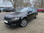 Skoda Octavia Combi, Auto's, Skoda, Automaat, 4 cilinders, Leder en Stof, Zwart