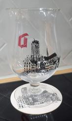 Duvel glas Mechelen + bierviltje, Verzamelen, Ophalen of Verzenden, Zo goed als nieuw, Duvel