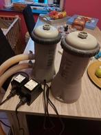 2 pompes  filtrante pour piscine intex ou autre, Ophalen of Verzenden, Gebruikt, Zwembadpomp