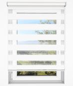 store enrouleur jour/nuit blanc avec cassette semi ouverte, Maison & Meubles, Neuf, Blanc, Envoi, 200 cm ou plus