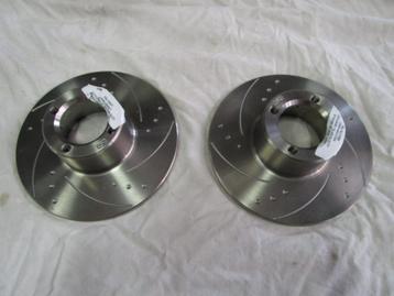 Remschijf set "grooved & dimpled" 8.4 KLASSIEKE MINI COOPER beschikbaar voor biedingen