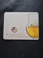 Duvel bierkaartje met tekst achterkant, Verzamelen, Verzenden, Zo goed als nieuw, Duvel