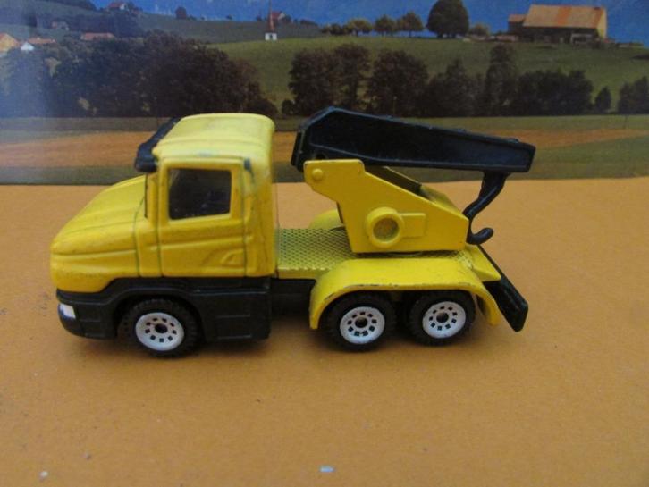 SCANIA , TAKELWAGEN -WRECK TRUCK, SIKU, Hobby en Vrije tijd, Modelauto's | 1:50, Gebruikt, Hijskraan, Tractor of Landbouw, SIKU