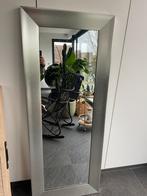 Zilverkleurige spiegel 60 cm breed x 145 cm hoog, Huis en Inrichting, Ophalen, 100 tot 150 cm, Zo goed als nieuw, Rechthoekig