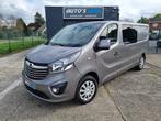 Opel Vivaro L2 Dubbel Cabine / Trekhaak / Camera, Autos, Opel, 5 places, 159 g/km, 1598 cm³, Tissu