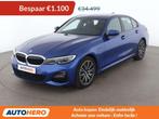 BMW 3 Serie 330 330e M Sport (bj 2022, automaat), Auto's, Automaat, Achterwielaandrijving, Blauw, Leder