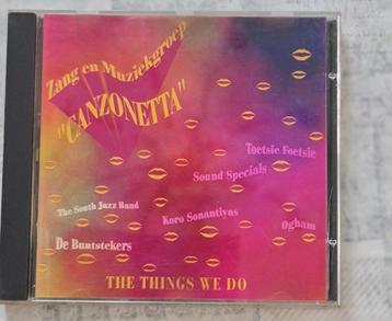 Cd Zang- en Muziekgroep Canzonetta - the things we do  beschikbaar voor biedingen