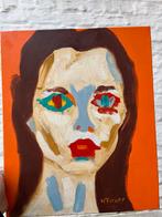 Foto schilderij 40x50 cm Neil Turner, model Kate Moss, Antiek en Kunst, Ophalen of Verzenden
