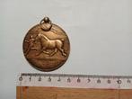 Medaille paarden kweekbond van West Vlaanderen 1938, Postzegels en Munten, Ophalen of Verzenden