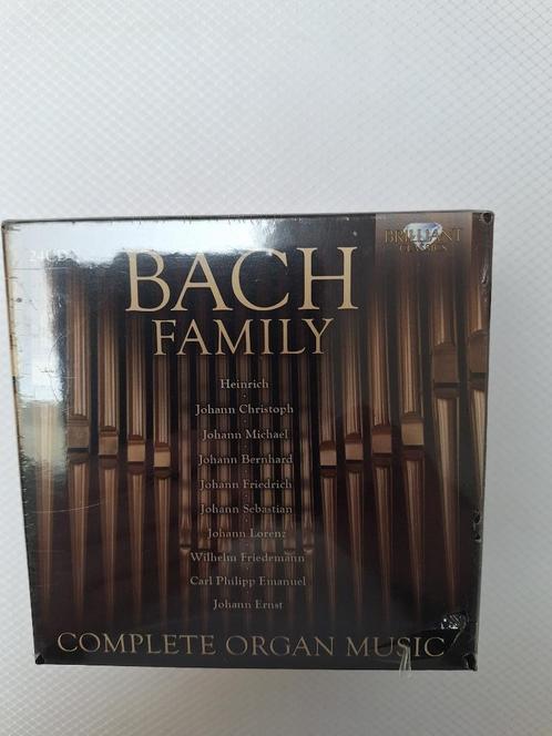 Usine complète de musique d'orgue de la famille Bach scellée, CD & DVD, CD | Classique, Neuf, dans son emballage, Autres types
