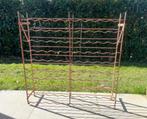 Porte-bouteilles pour 100 bouteilles, Ophalen, Gebruikt, Metaal, 25 flessen of meer