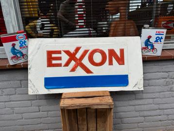 Ancien panneau d'affichage EXXON, Collections, Enlèvement, Utilisé, Panneau publicitaire