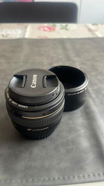 Canon EF 50mm f1.4 scherpe en prachtige bokeh beschikbaar voor biedingen