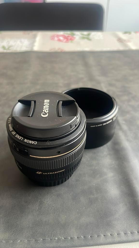 Canon EF 50mm f1.4 scherpe en prachtige bokeh, Audio, Tv en Foto, Foto | Lenzen en Objectieven, Gebruikt, Ophalen