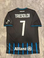Club Brugge Pro shirt - Tresoldi, Maat 52/54 (L), Zwart, Zo goed als nieuw, Verzenden