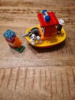 Lego duplo brandweerboot., Ophalen of Verzenden, Zo goed als nieuw, Complete set, Duplo