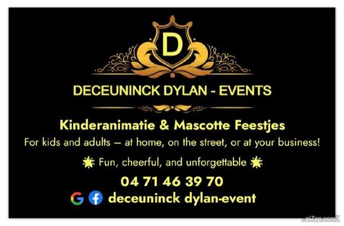 kinderanimatie evenementen, Hobby en Vrije tijd, Feestartikelen | Verhuur, Nieuw, Verzenden
