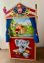 Poppenkast met handpoppen roodkapje e.a, Ophalen, Zo goed als nieuw