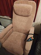 Elektrisch instelbare relax zetel, Huis en Inrichting, Ophalen, Zo goed als nieuw, Stof
