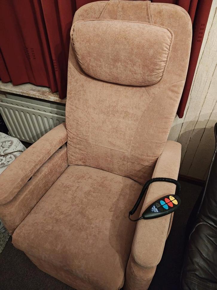 Elektrisch instelbare relax zetel, Maison & Meubles, Canapés | Salons, Comme neuf, Tissus, Enlèvement