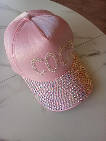 Roze pet, Kleding | Dames, Hoeden en Petten, Ophalen, Zo goed als nieuw, Pet